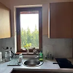 гранд ризорт с камином и видом на лес
