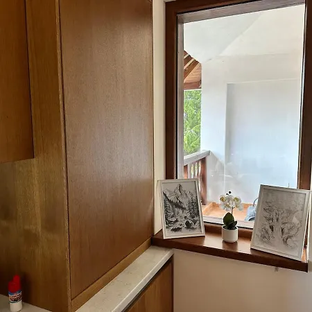 гранд ризорт с камином и видом на лес Apartment