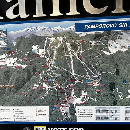 гранд ризорт с камином и видом на лес * Pamporovo