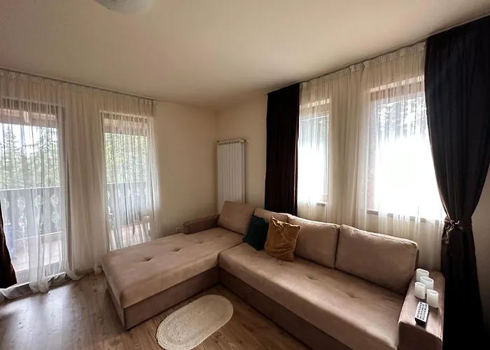 гранд ризорт с камином и видом на лес Pamporovo