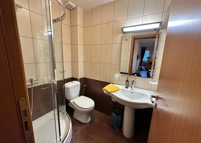 гранд ризорт с камином и видом на лес Apartmán