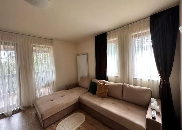 Apartmán гранд ризорт с камином и видом на лес *